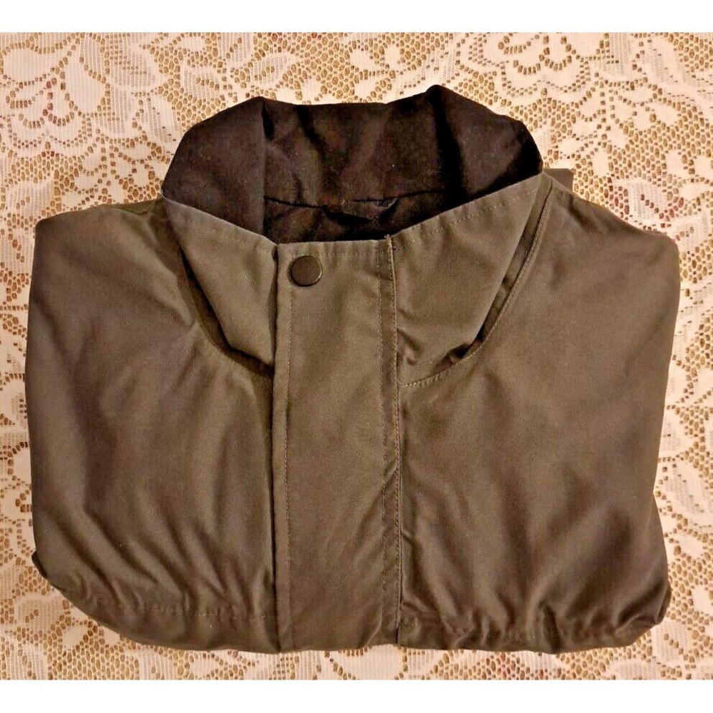 Walter Hagen Mens Hydro-Proof‎ Golf Jacket Size Large Black & Gray Lightweight